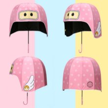 Cartoon Folding Outdoor Rain Cover Helmet Umbrella Cartoon Folding Outdoor Rain Cover Helmet Umbrella