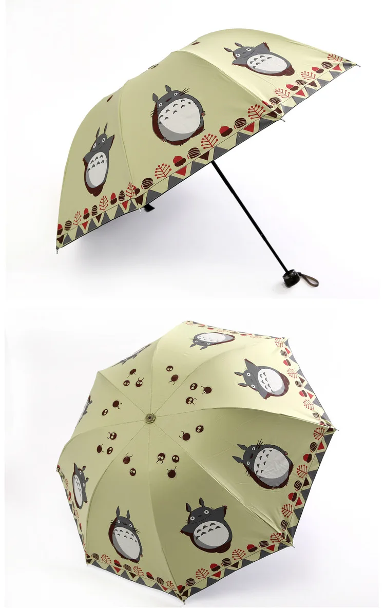 Totoro Cartoon Design Windproof Folding Umbrella Totoro Cartoon Design Windproof Folding Umbrella