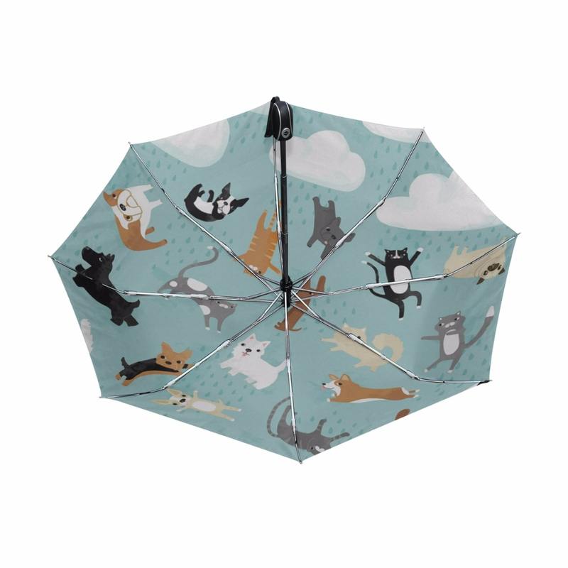 Kawaii Cat Ultra-Light Automatic Folding Umbrella