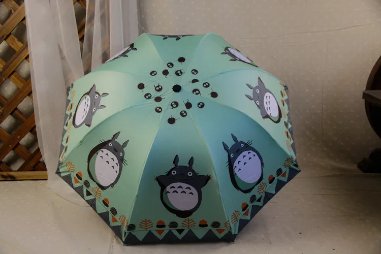 My Neighbor Totoro Cartoon Folding Umbrella
