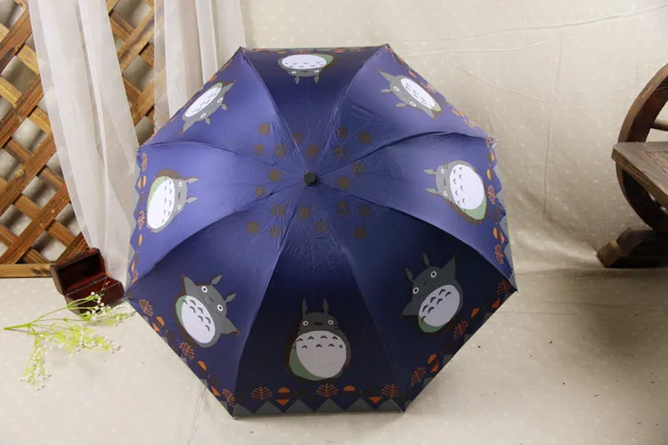 My Neighbor Totoro Cartoon Folding Umbrella