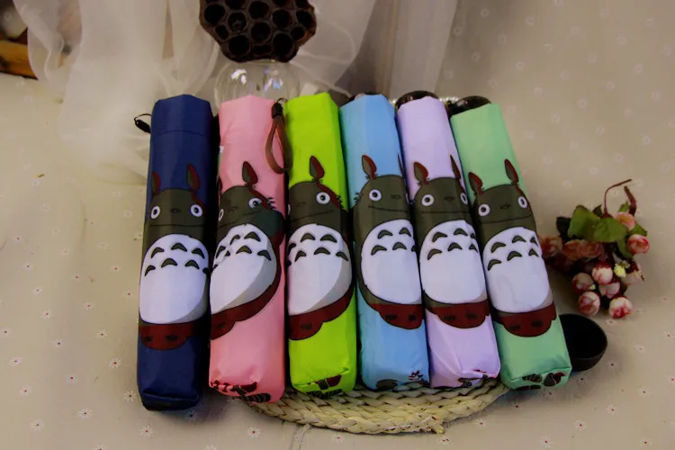 My Neighbor Totoro Cartoon Folding Umbrella
