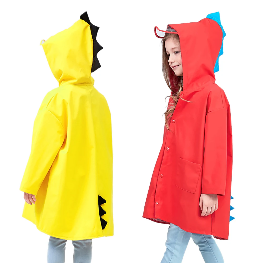 Dinosaur Polyester Kid Waterproof Raincoat