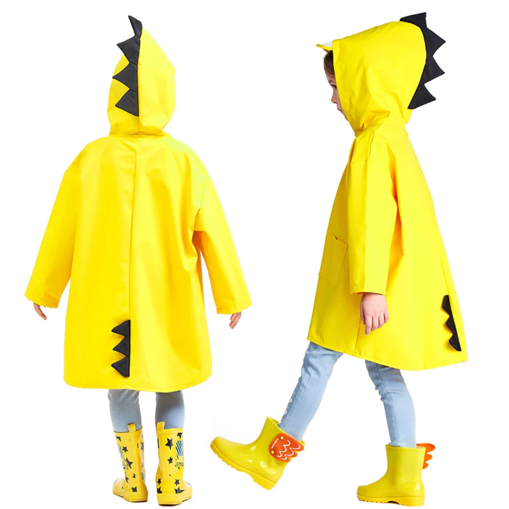 Dinosaur Polyester Kid Waterproof Raincoat
