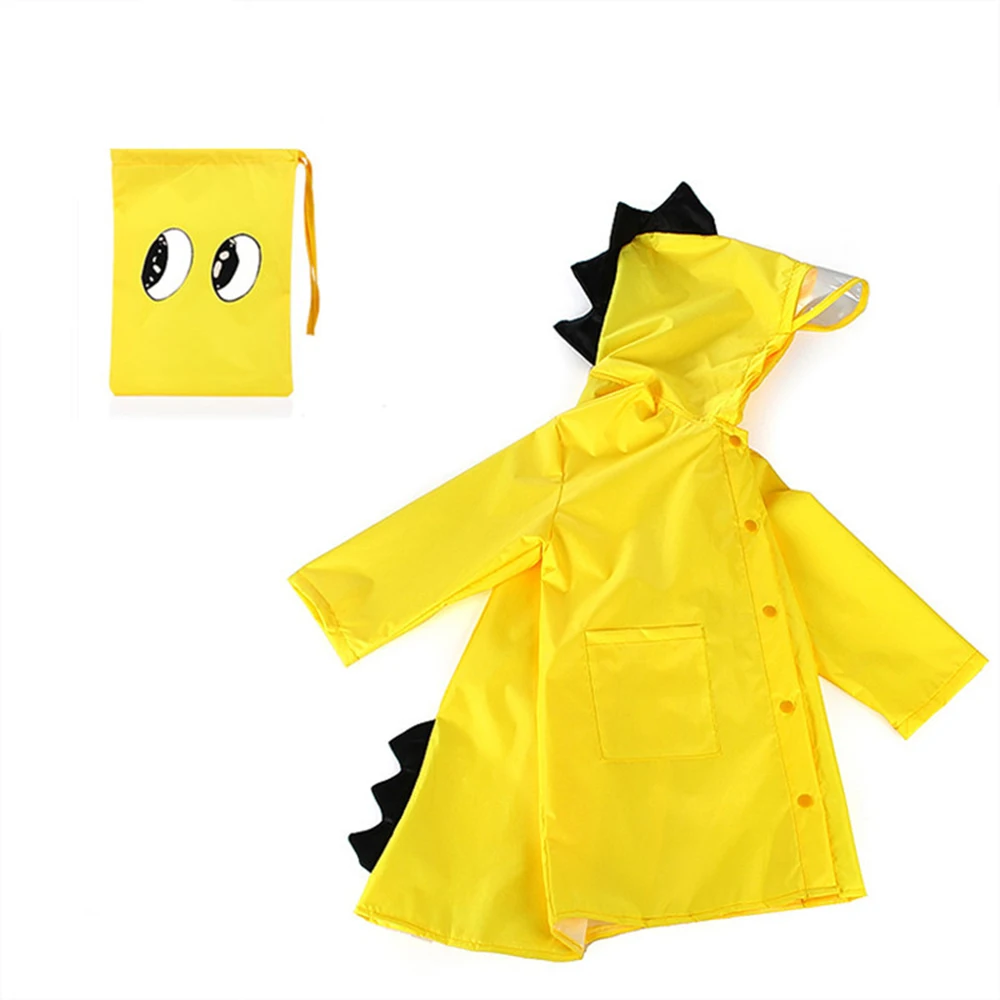 Dinosaur Polyester Kid Waterproof Raincoat