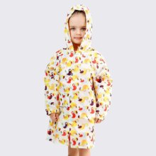 Penguin Pattern Waterproof Nylon Rain Coat Penguin Pattern Waterproof Nylon Rain Coat