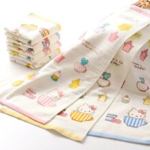Kawaii Kitty Printed Cotton Face Towel Kawaii Kitty Printed Cotton Face Towel