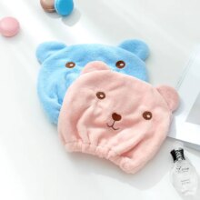Bear Style Microfiber Bath Hair Shower Cap Bear Style Microfiber Bath Hair Shower Cap