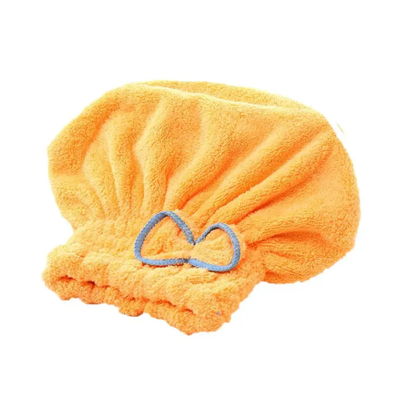 Microfibre After Shower Hair Drying Wrap Towel Cap