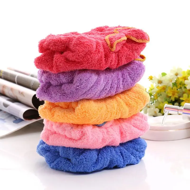 Microfibre After Shower Hair Drying Wrap Towel Cap