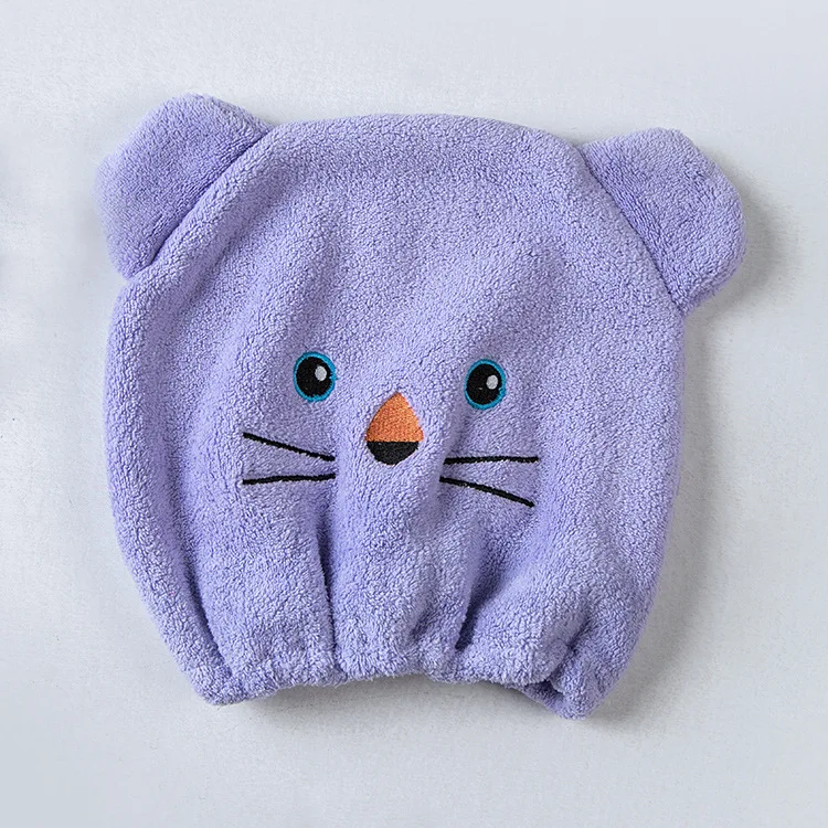 Good Hygroscopicity And Breathability Microfiber Hair Dry Hat Wrapped Towel Cap Good Hygroscopicity And Breathability Microfiber Hair Dry Hat Wrapped Towel Cap