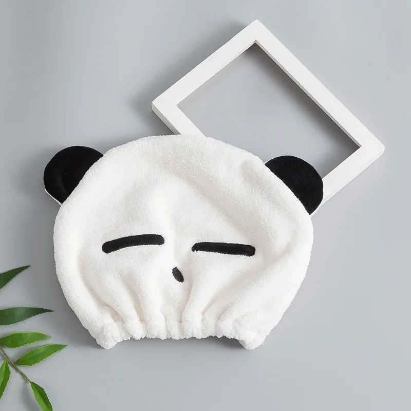 Panda Ultra-Soft Hair Dry Shower Cap