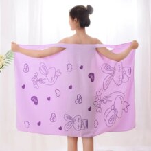 Kawaii Quick Dry Magic Wearable Microfiber Bathrobes Kawaii Quick Dry Magic Wearable Microfiber Bathrobes