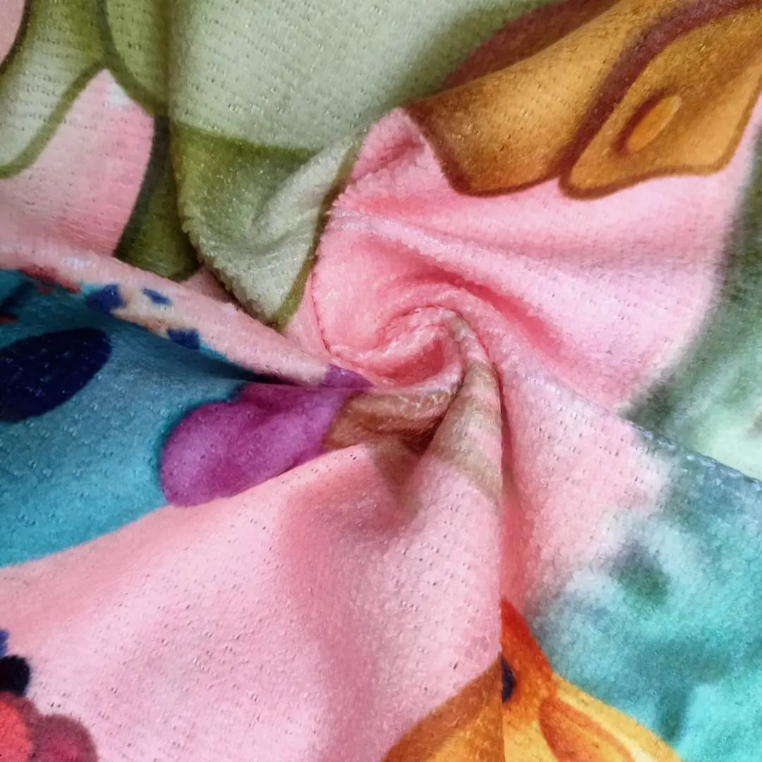 Stitch Cartoon Polyester Baby Bath Towel