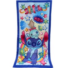 Stitch Cartoon Polyester Baby Bath Towel Stitch Cartoon Polyester Baby Bath Towel