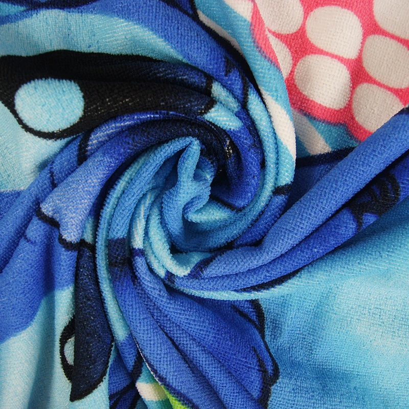 Stitch Cartoon Polyester Baby Bath Towel