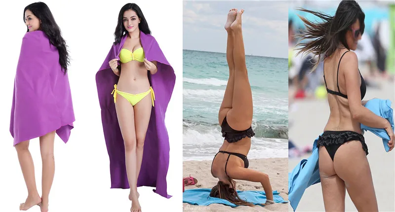 Galaxy Stitch Print Shower Towel/Beach Swim Blanket