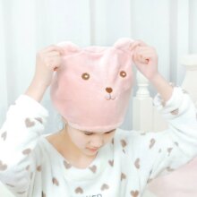 Cartoon Bear Thickened Bathing Hair Drying Towel Cartoon Bear Thickened Bathing Hair Drying Towel