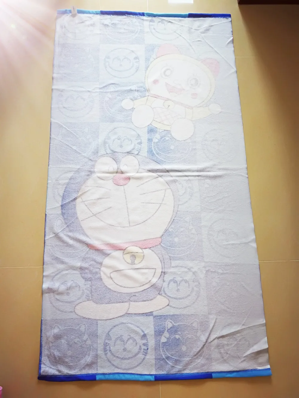 My Pony & Doraemon Anime Bath Towel