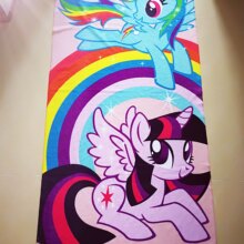 My Pony & Doraemon Anime Bath Towel My Pony & Doraemon Anime Bath Towel