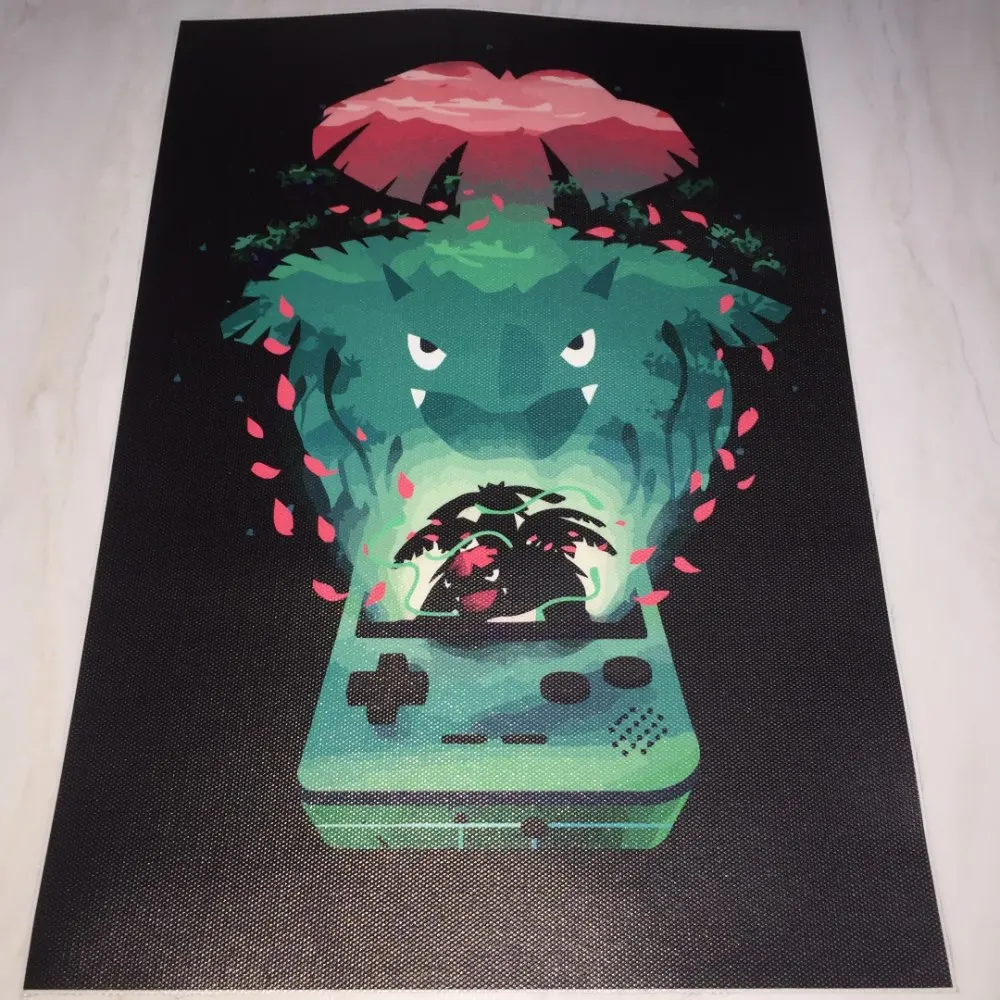 Pokemon Pikachu Cartoon High Quality Canvas Poster