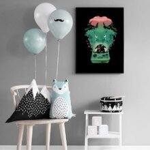 Pokemon Pikachu Cartoon High Quality Canvas Poster Pokemon Pikachu Cartoon High Quality Canvas Poster