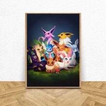 Pokemon Cartoon HD Prints Wall Art Home Decor Poster Pokemon Cartoon HD Prints Wall Art Home Decor Poster