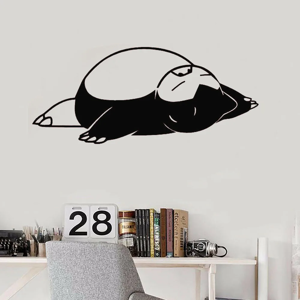 Anime Pokemon Snorlax Home Wall Decor Poster