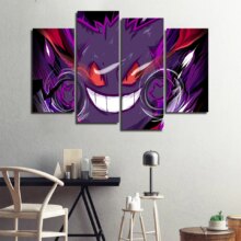 Pokemon Printed Wall Art Frameworks For Living Room Home Decoration Pokemon Printed Wall Art Frameworks For Living Room Home Decoration