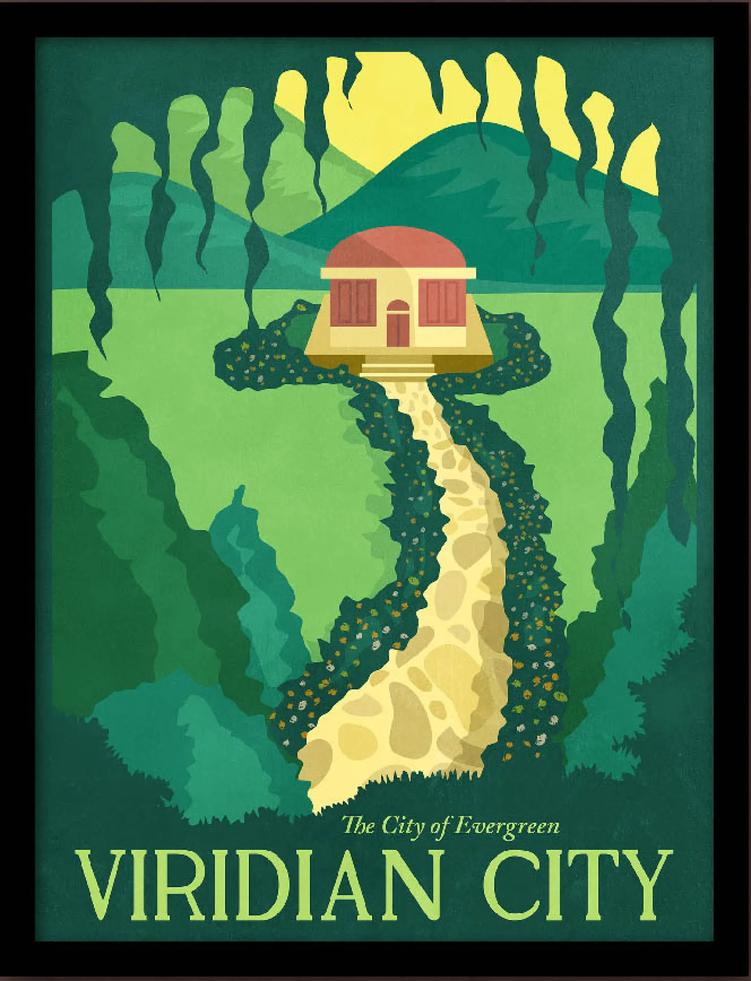 Pokemon Type Chart Pocket Monsters Cartoon Vintage Retro Kraft Coated Wall Poster