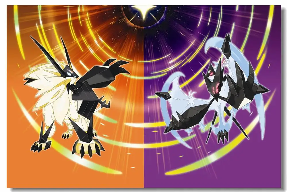 Pokemon Mega Charizard Pocket Monster Prints Canvas Wall Poster