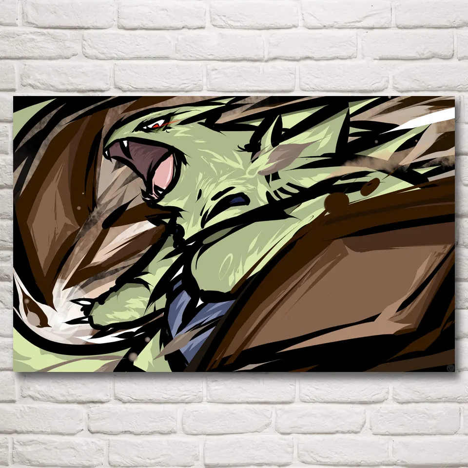 Pokemon All Monsters Anime Art Silk Fabric Poster