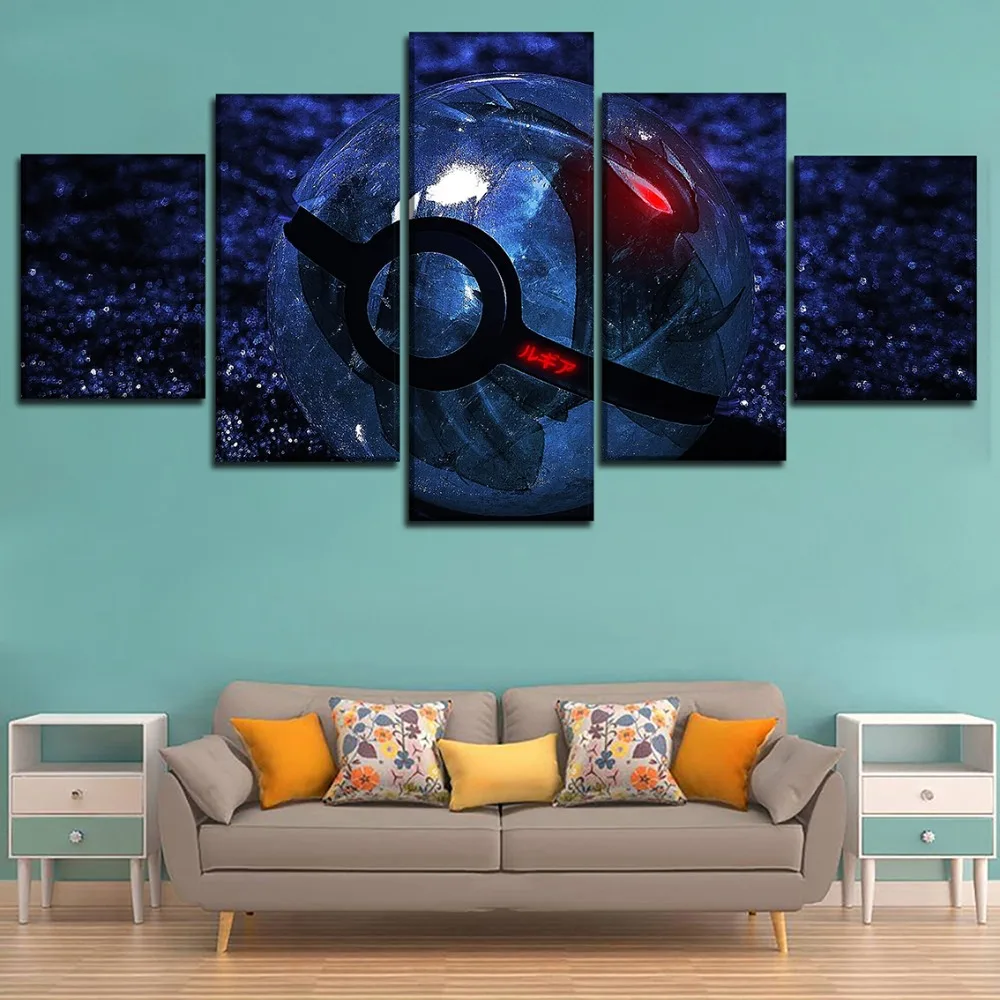 Pokemon Anime HD Printed Home Decoration Canvas Wall Art Poster