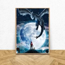 Pokemon Anime Home Decor Canvas HD Prints Wall Art Poster Pokemon Anime Home Decor Canvas HD Prints Wall Art Poster
