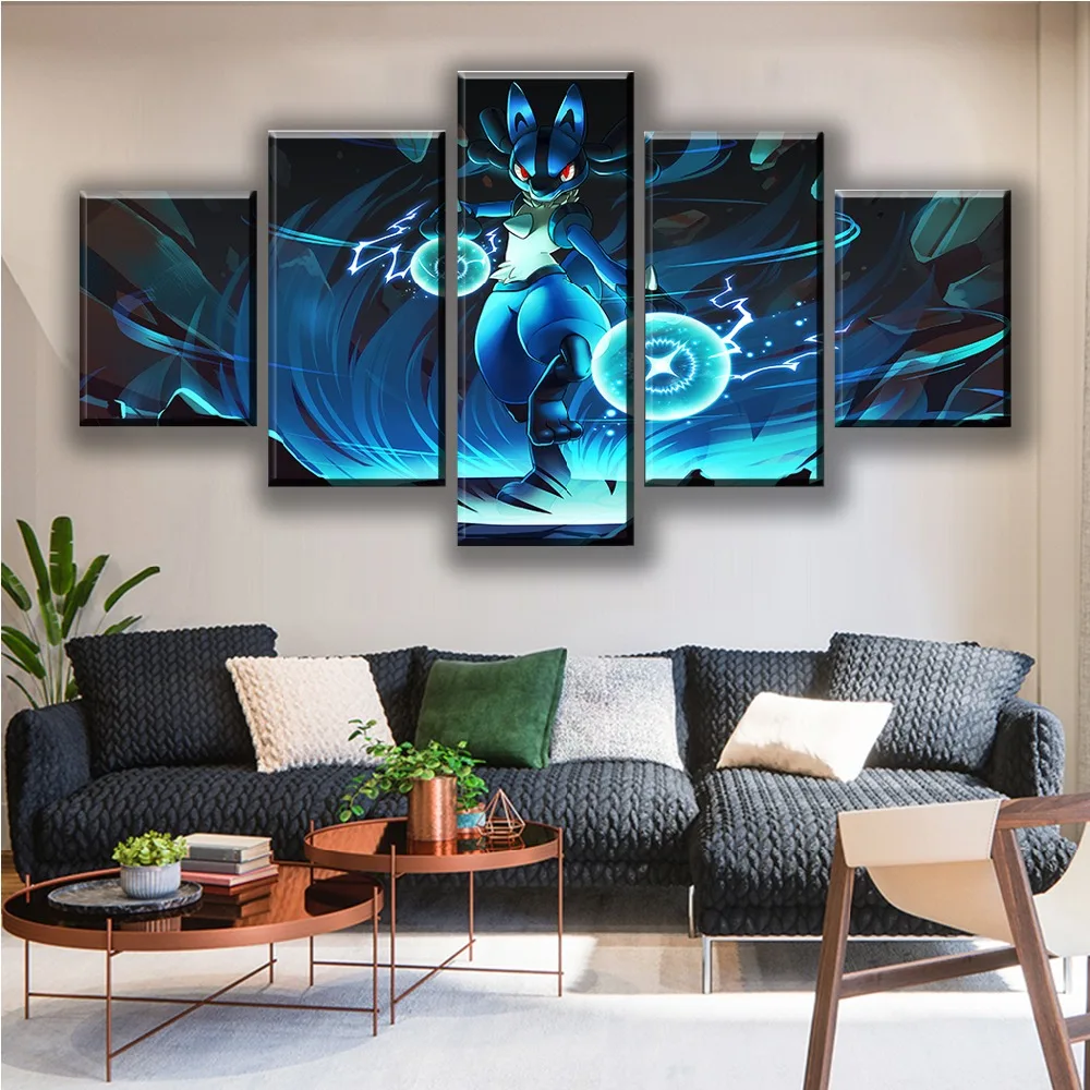Pokemon Anime Paintings Home Decoration Canvas Poster
