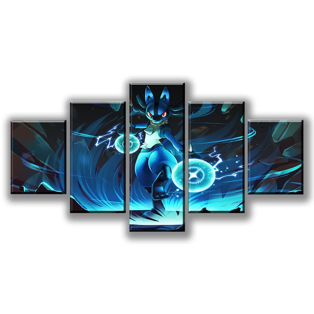 Pokemon Anime Paintings Home Decoration Canvas Poster