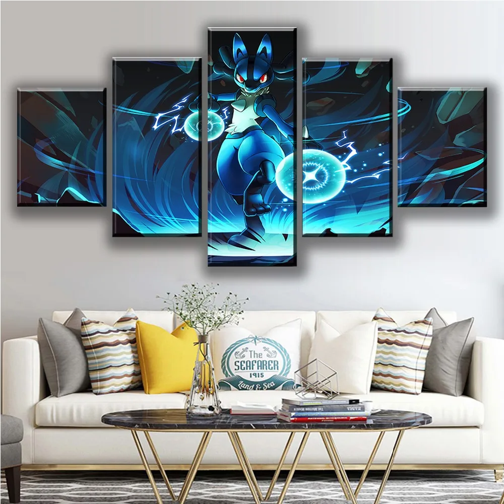 Pokemon Anime Paintings Home Decoration Canvas Poster