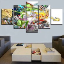 Pokemon Canvas Wall Art HD Prints Home Decoration Poster Pokemon Canvas Wall Art HD Prints Home Decoration Poster