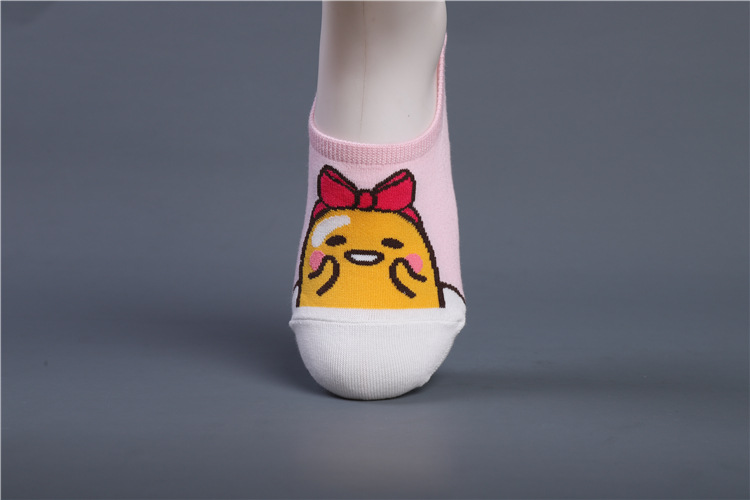 Gudetama novelty wine Short Socks For Unisex Gudetama novelty wine Short Socks For Unisex