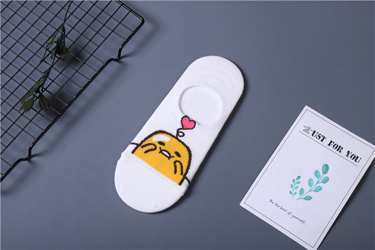 Gudetama novelty wine Short Socks For Unisex Gudetama novelty wine Short Socks For Unisex