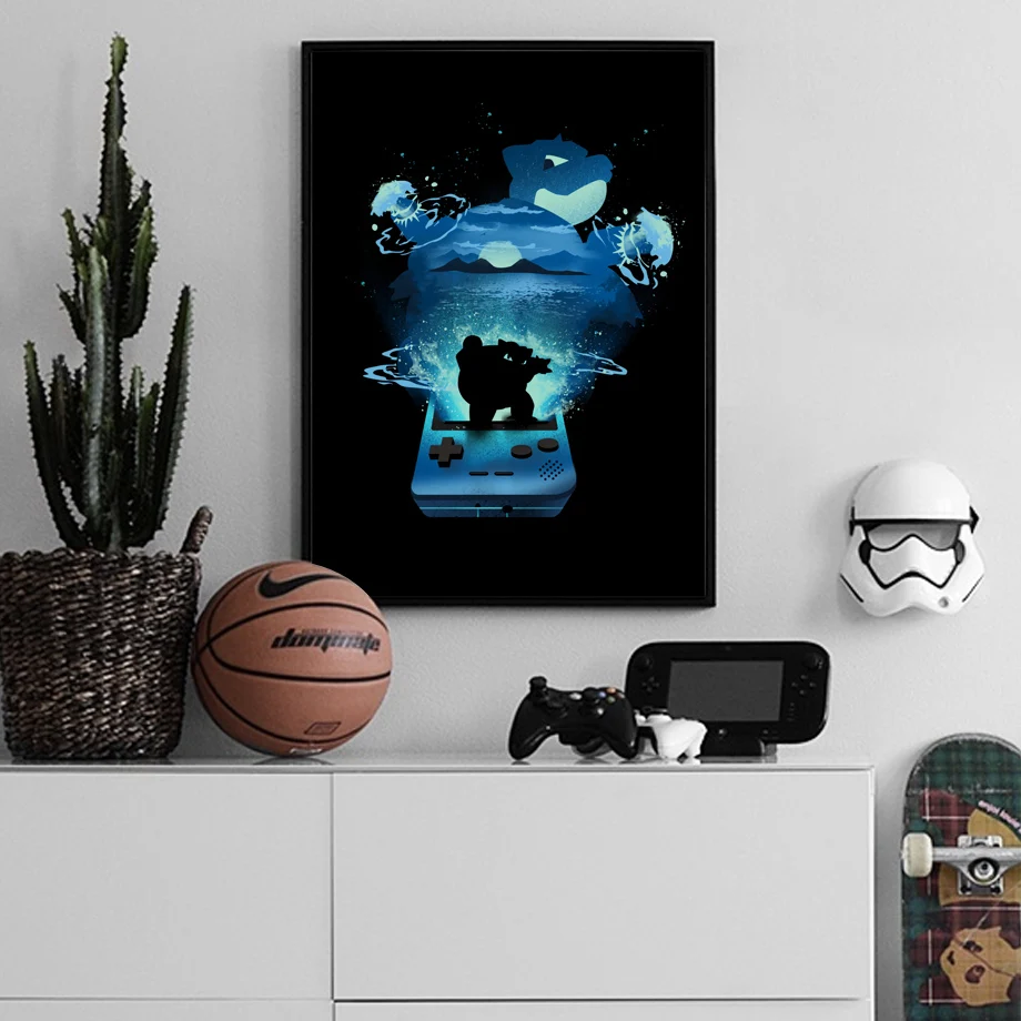 Pokemon Anime High-Quality Wall Poster Pokemon Anime High-Quality Wall Poster