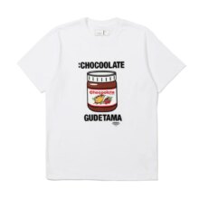 Gudetama Anime Chocolate Jar Graphic Print T-Shirt Gudetama Anime Chocolate Jar Graphic Print T-Shirt