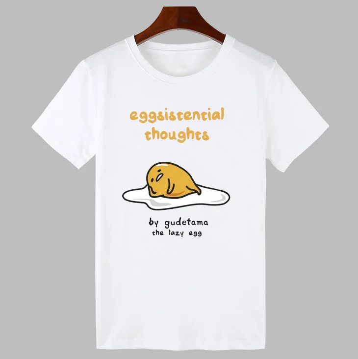 Gudetama Lazy Egg Harajuku Print Casual T-Shirt