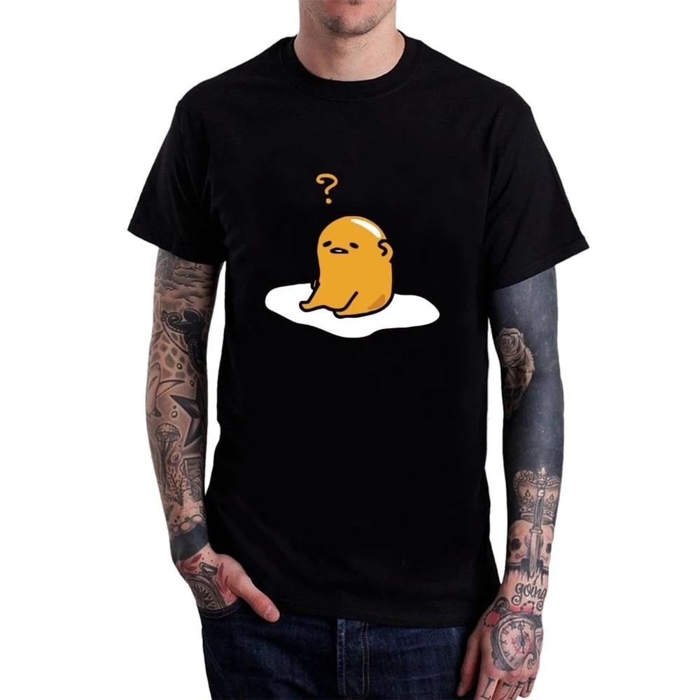 Gudetama Lazy Egg Yolk Anime Casual T-Shirts