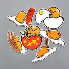 Gudetama Lazy Egg Cartoon Waterproof Sticker For Car Laptop Bicycle Gudetama Lazy Egg Cartoon Waterproof Sticker For Car Laptop Bicycle