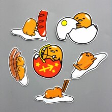 Gudetama Lazy Egg Cartoon Waterproof Sticker For Car Laptop Bicycle Gudetama Lazy Egg Cartoon Waterproof Sticker For Car Laptop Bicycle