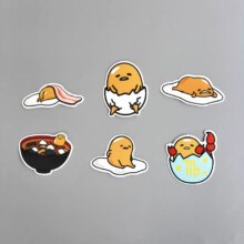 Gudetama Lazy Egg Cartoon Waterproof Sticker For Car Laptop Bicycle Gudetama Lazy Egg Cartoon Waterproof Sticker For Car Laptop Bicycle