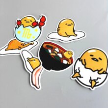 Gudetama Lazy Egg Cartoon Waterproof Sticker For Car Laptop Bicycle Gudetama Lazy Egg Cartoon Waterproof Sticker For Car Laptop Bicycle