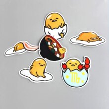 Gudetama Lazy Egg Cartoon Waterproof Sticker For Car Laptop Bicycle Gudetama Lazy Egg Cartoon Waterproof Sticker For Car Laptop Bicycle