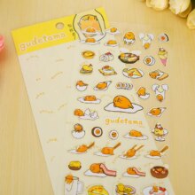 Gudetama Cartoon DIY Decoration Paper Sticker Gudetama Cartoon DIY Decoration Paper Sticker